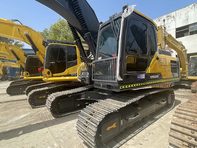 used volvo 210 excavator High quality EC210 EC210D hydraulic crawler earth-moving machinery Volvo machine