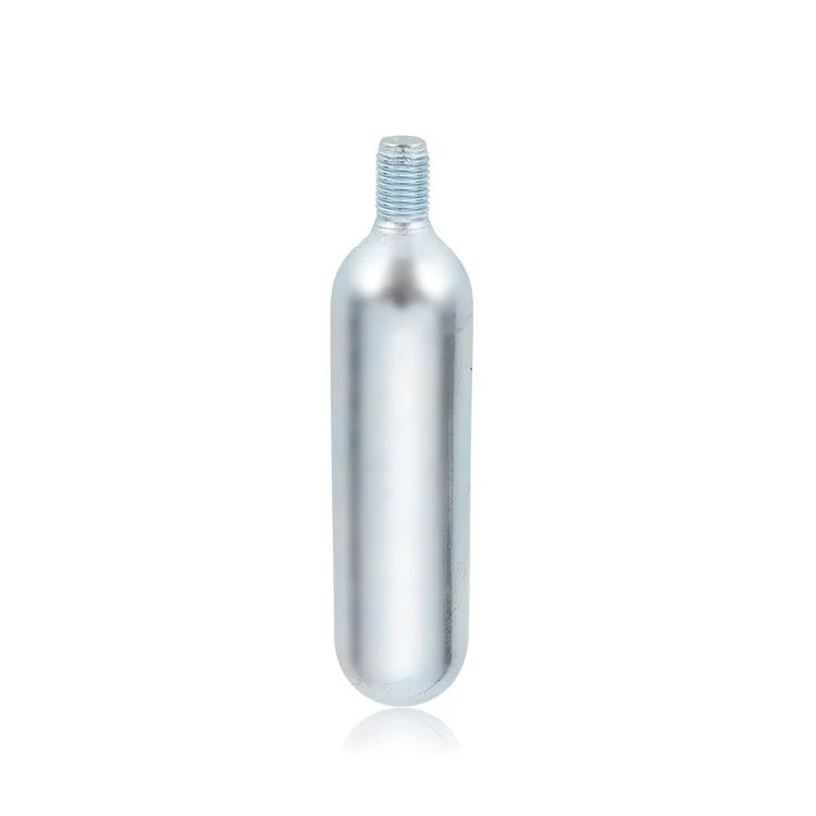 Professional Design Seamless Stretch Mini Gas Refill 25g CO2 Cartridge Gas Bottle 25g CO2 Gas Cylinder