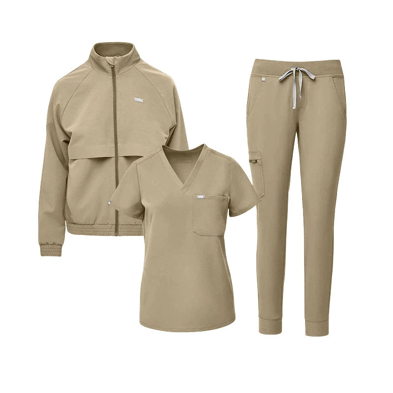 Customize Medical Nursing Hospital Uniform Jacket Joggers Scrubs Uniforms Hospital Nursing Man Top Scrub Suit Scrubs Jacket