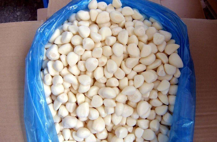 China Bulk Wholesale Distribute IQF frozen sliced garlic