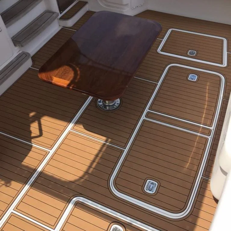 Customized Boat Flooring EVA Marine Deck Foam Mats For 2010 SeaRay 330 Sundancer