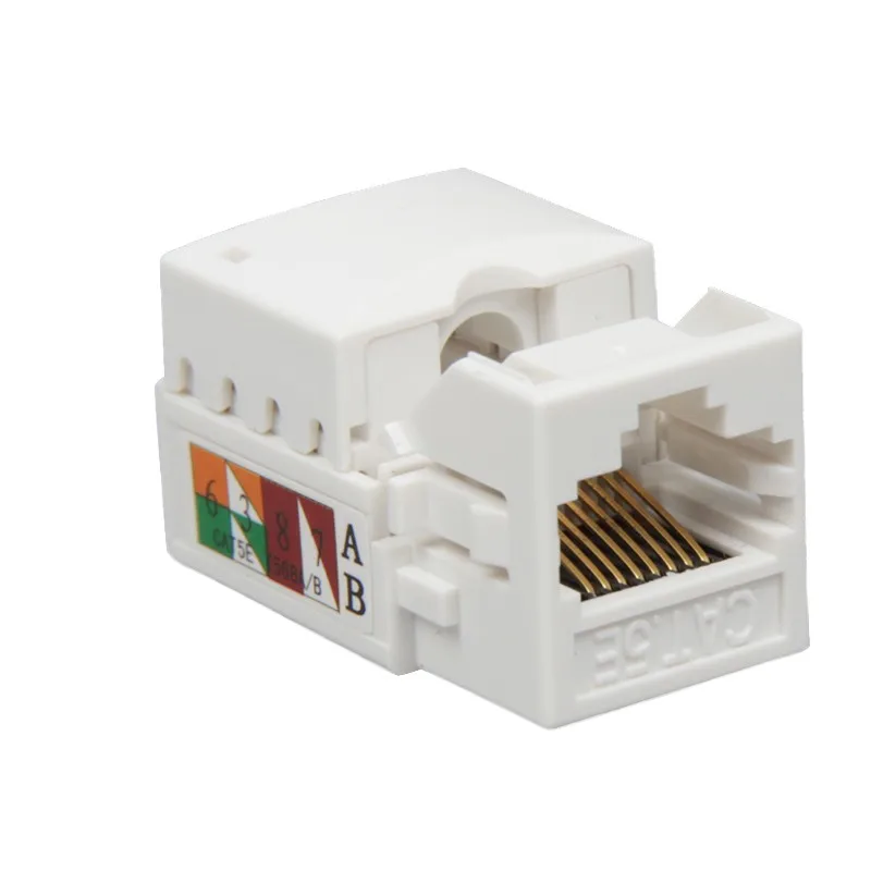  Классическая Сетевая розетка UTP/FTP с UL CAT5E/CAT6/CAT6A RJ45 Keystone