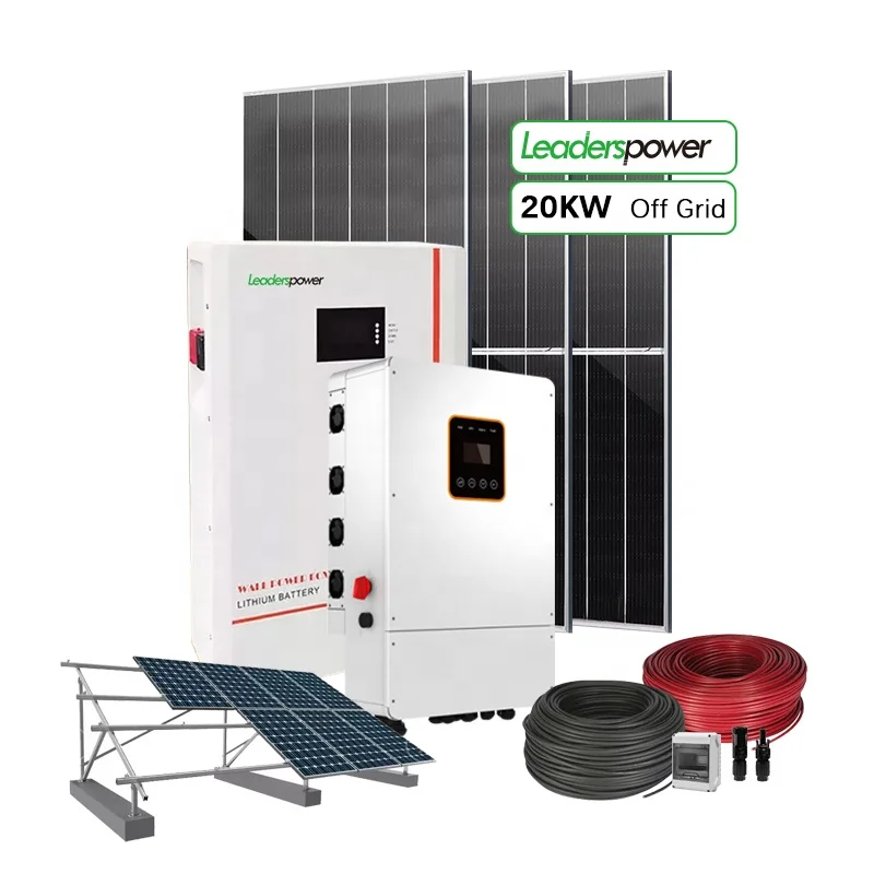 20 Watt 12V Solar Panel Kit and 5A 12V/24V PWM Solar Charge Controller for 12V Battery RV Boat Homes Any off-Grid Applic