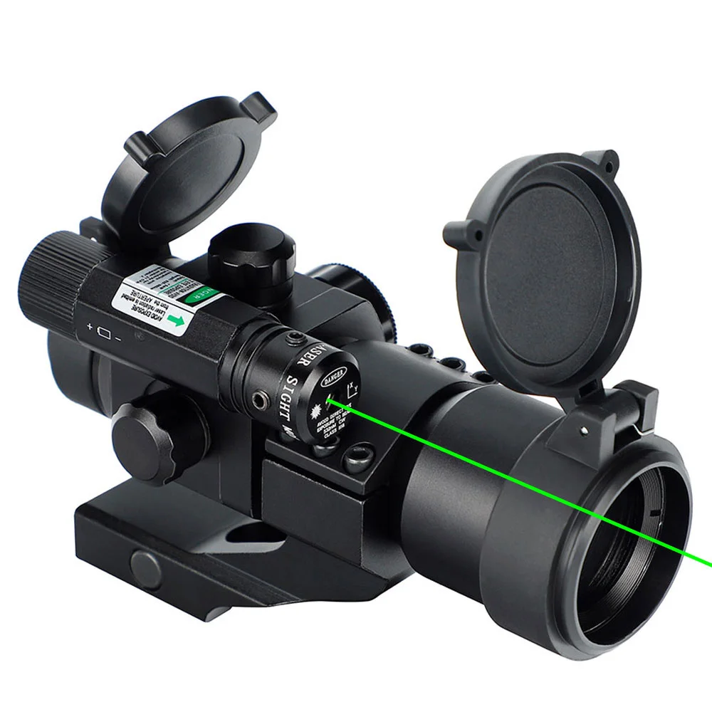 OEM ODM Mini Green Red Dot Sight 1x30 Hunting Optical Reflex Green laser Scope Red Dot Laser Sight Scope