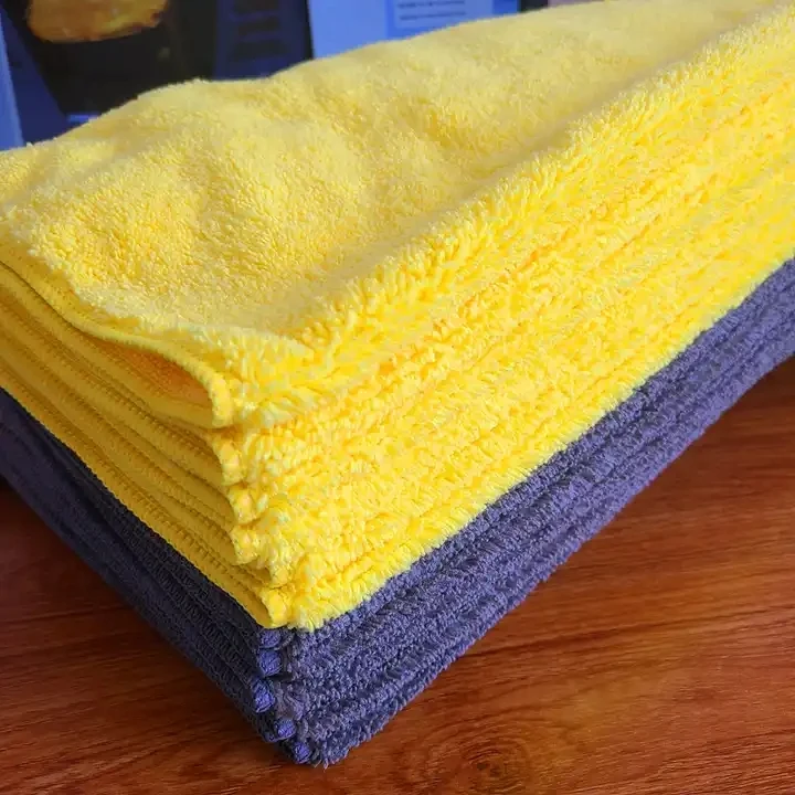 High Quality Car Washing Thickened Microfiber Towels Absorbent Cleaning Car Towels Microfibra Kitchen Glass Vehicle 100pcs
