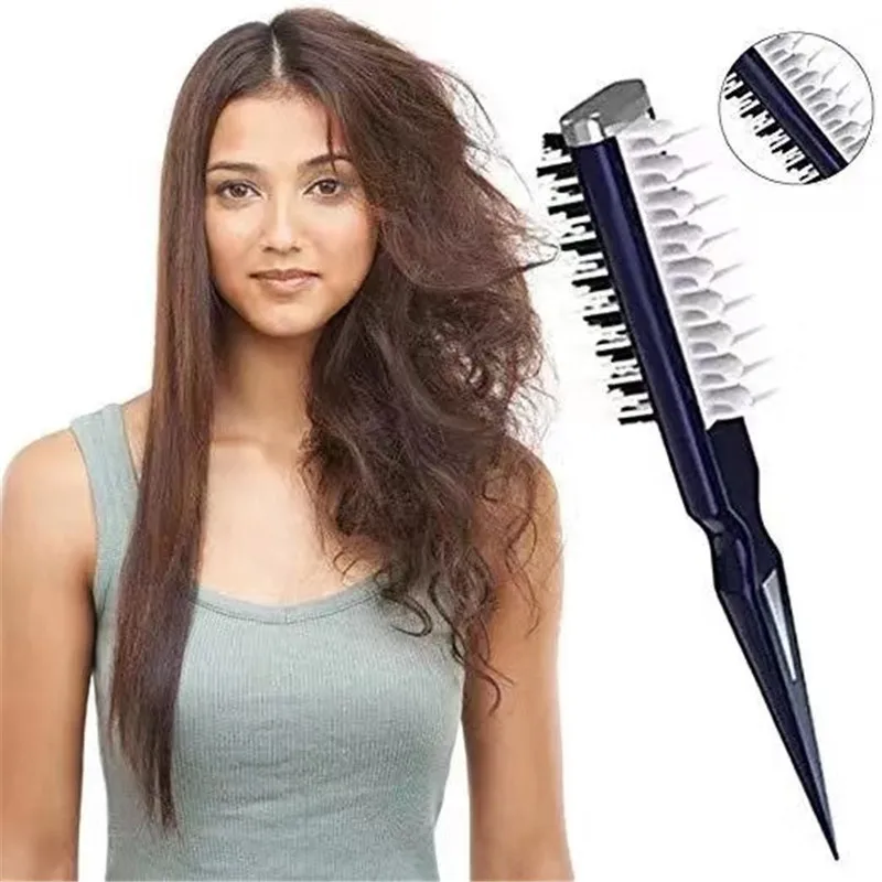 Professional Double-sided Multi-functional Hair Comb Styling Comb Portable Hot Hair Comb
