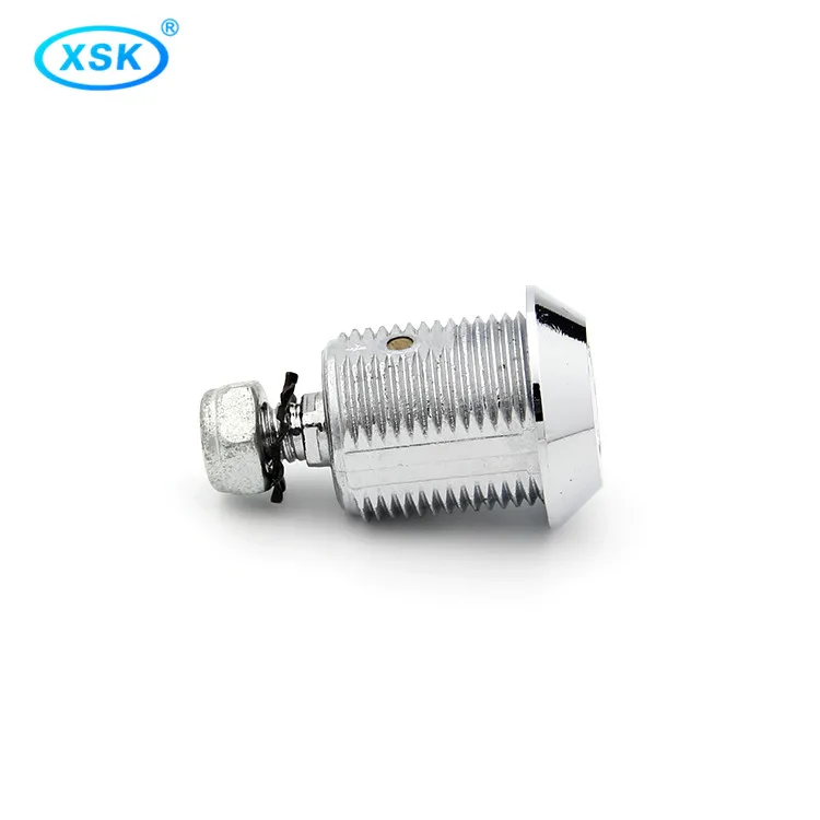 
M18L18 zinc alloy cam lock with tubular key for safe cabinet tool box 