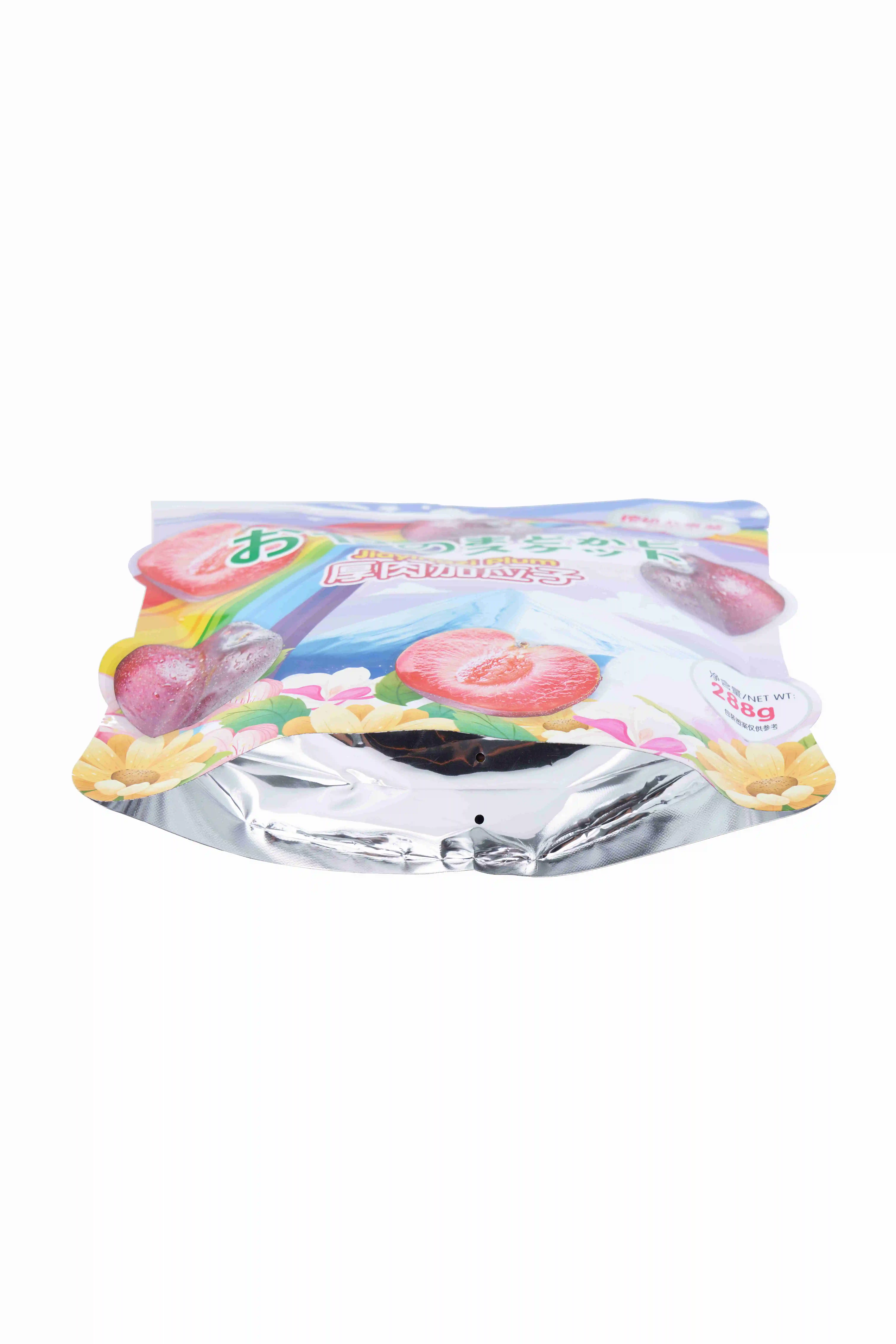 Custom Any Size Mini Mylar Fudge Sugar Candy Bag 1.8oz 50g Sweets Packaging Bags