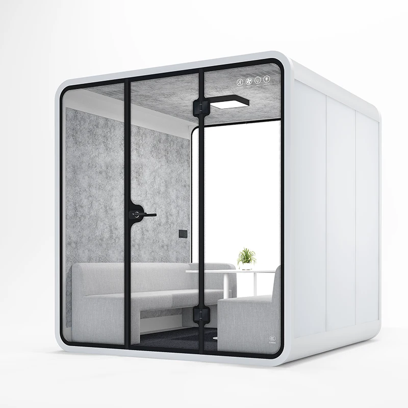 Oem Movable Soundproof Booth Cabine for Massagebeds Easy Install Sound Isolation Office Pods