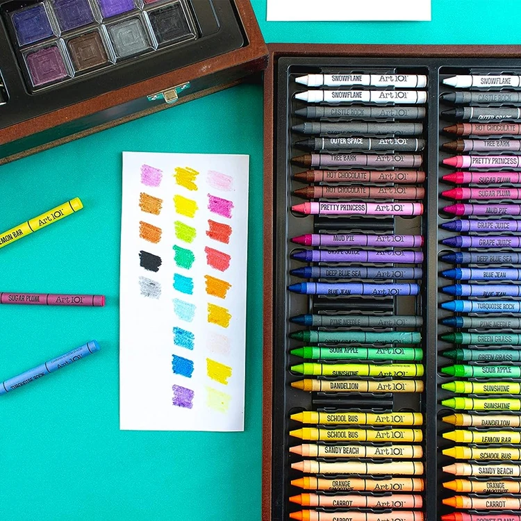Деревянный ящик для рисования набор по индивидуальному заказу 140 шт. детские деревянные