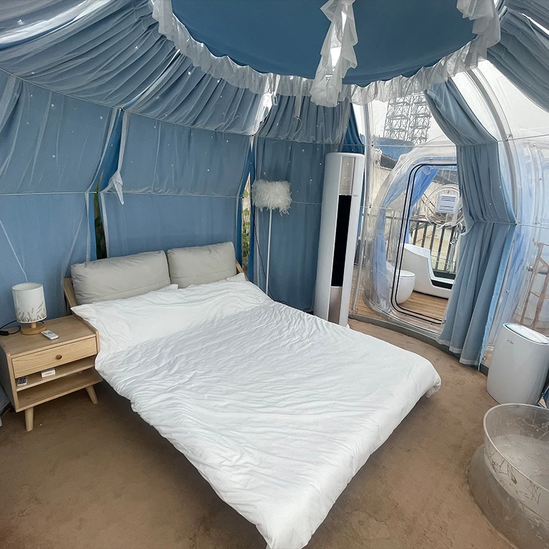 Transparent tent Outdoor Bubble House Spherical star tent Internet Celebrity Sun Room Homestay Restaurant Outdoor camping tent