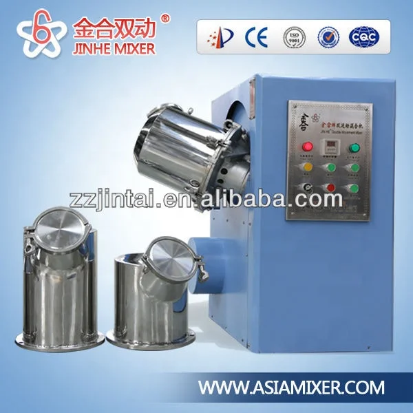 JINTAI NEW dual movement princip JHN Series 15liters 55liters 110liters  Medicine Powder Mixer 360degrees Mixing Machine