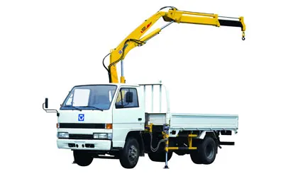 xugong sq1zk2q 1000kg pickup truck hydraulic lifting crane