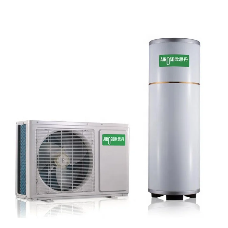 75 Degree High Temperature Domestic Water Heater Heat Pump Wholesale Manufacturer With Water Tank