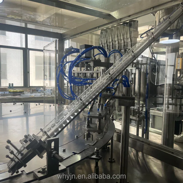 LG-XGX400 Full Automatic Rotary Milk Yogurt Spout Pouch Filling Capping Packaging Machine With CIP Filling System For Factory