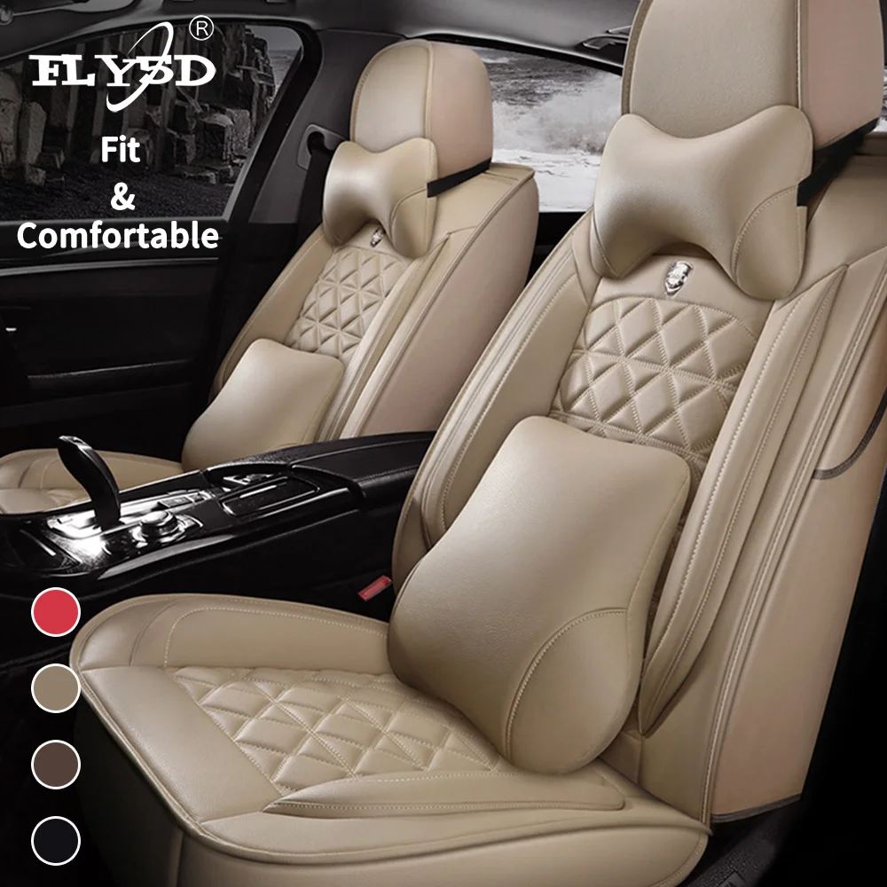 FLY5D Чехлы для автомобильных сидений универсальные красочные чехлы из
