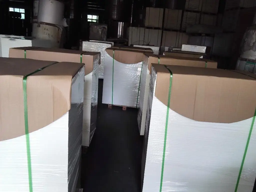 White paper art paper glossy couche paper A4 free samples