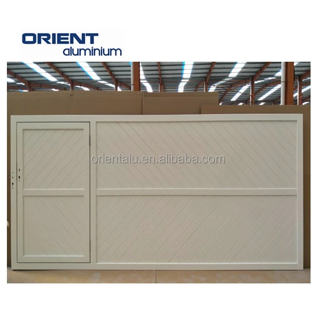 Good price electric aluminium sliding gates for houses versace privacy aluminium double swing driveway gates