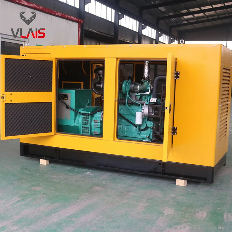 VLAIS 32kW/40kVA 230V/380V/50Hz Three phase diesel generator set made in China home backup energy standby genset