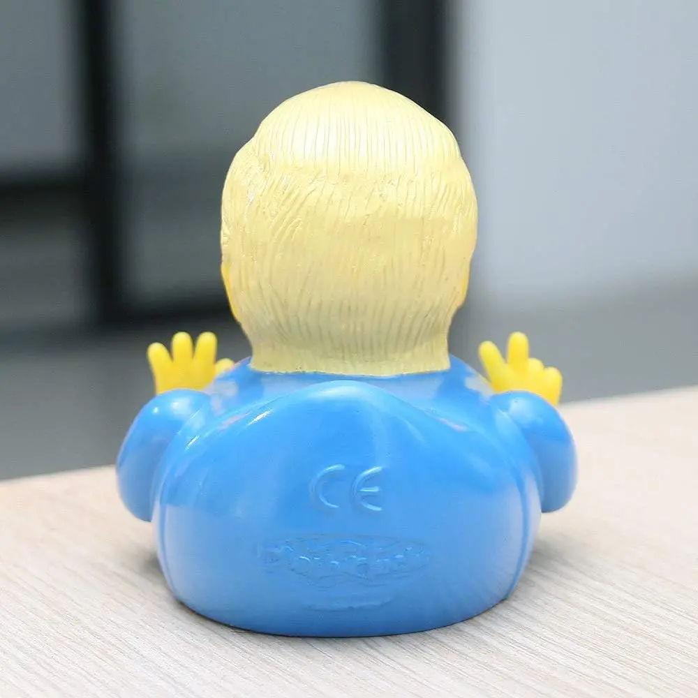 New Baby Bath Ocean Squeeze Soft Rubber Toys Boys And Girls Play Water Decompression Little Yellow Duck Toys