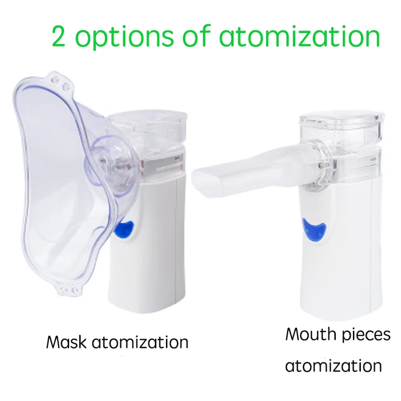 Silent Mini Ultrasonic USB handheld portable Kids Inhaler nebulizer cough medicine Mesh nebulizer