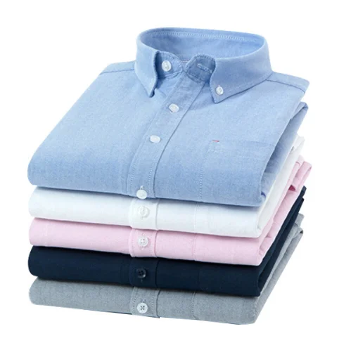 New Fashion triple collar formal office shirt long sleeve shirt for men
