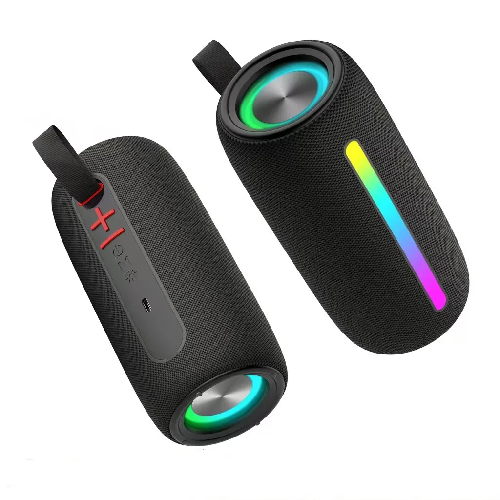 2025 Latest Portable Wireless Speakers Waterproof Outdoor Speaker Loud Stereo Sound,Deep Bass, Rgb Lights, Tws