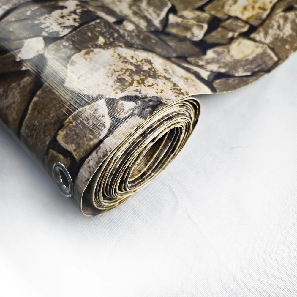 Good quality factory directly green pvc strip tarpaulin screen fence