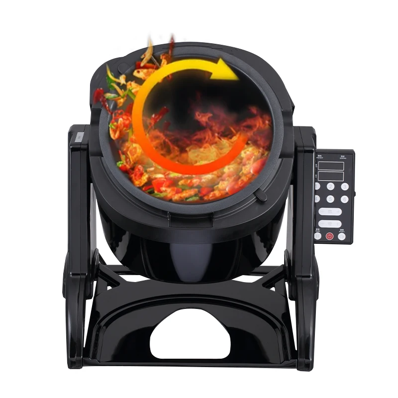 3600w Thermo Food Processors Multifunction Steamer Blender Automatic Cooker Machine Cooking Robot