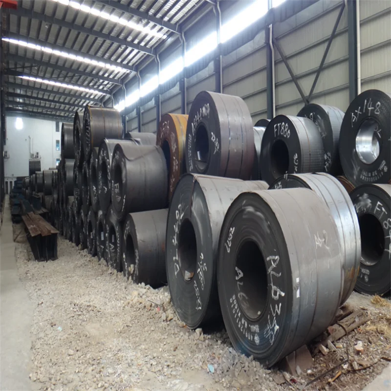 Черный мягкий Ms низкий холодный горячекатаный Q215 Ck75 S235Jr Q235 Q345 Ss400 Sae 1010 рулоны из углеродистой