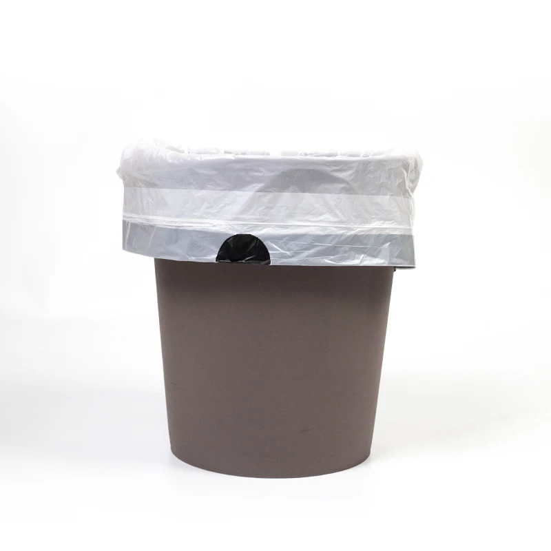 Eco Friendly Rubbish Garbage Bag Roll Heavy Duty Compostable 60 55 33 30 13 Gallon Biodegradable Plastic Drawstring  Trash Bag