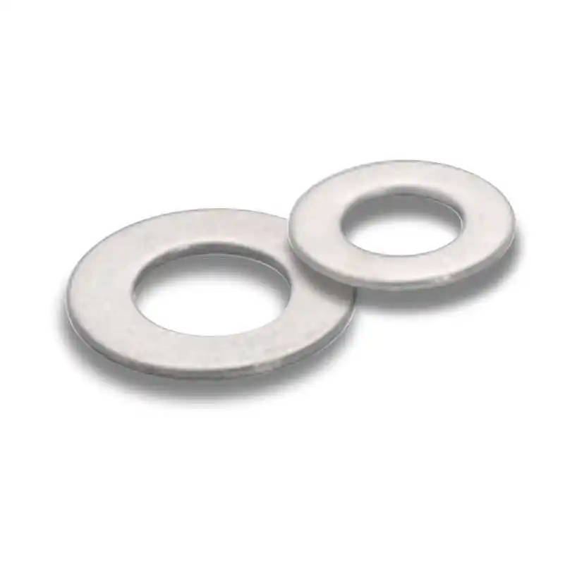 304 Stainless steel stamping standard Din125 flat self color copper washer