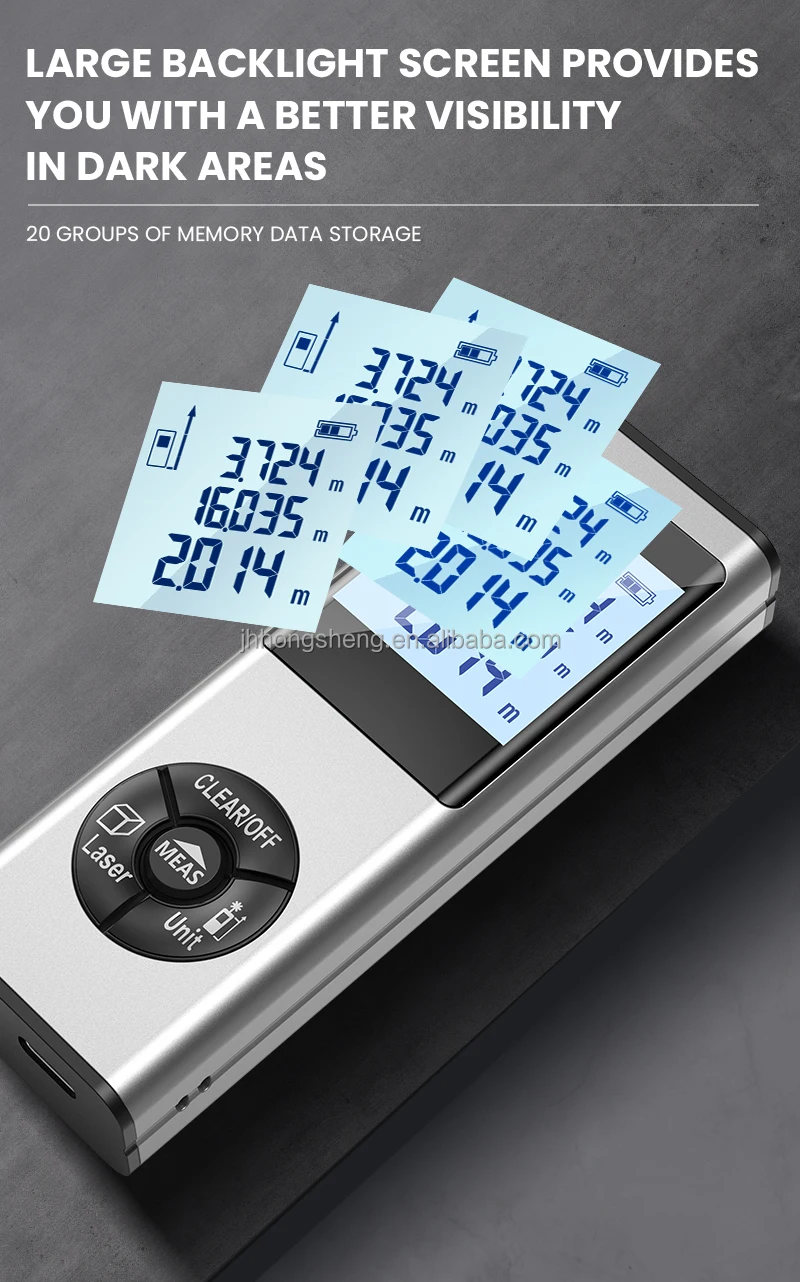 Многофункциональная электронная Лазерная Лента с ЖК-дисплеем лазерный измеритель расстояния