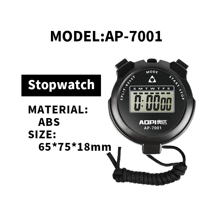 stopwatch timer sports fitness running track training student referee competition multi-channel electronic stopwatch