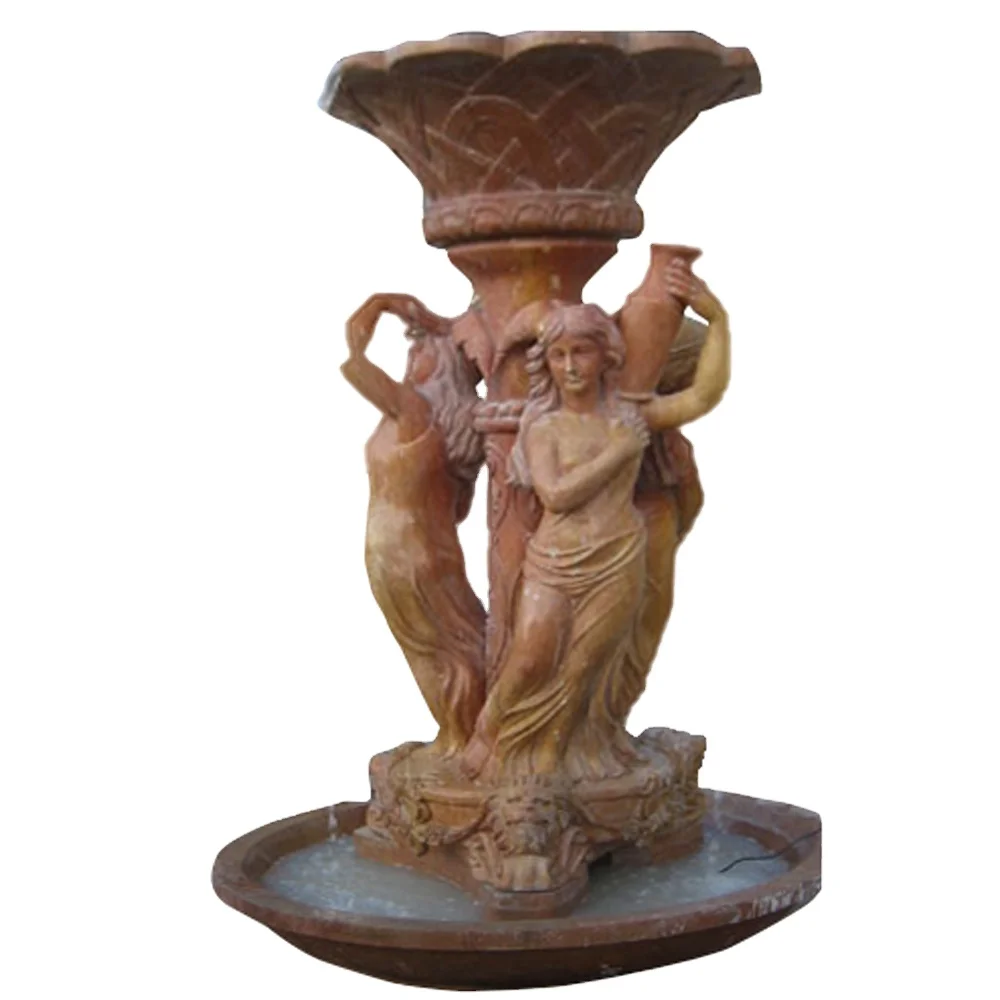 
Производитель поставляет современный мраморный фонтан для улицы 