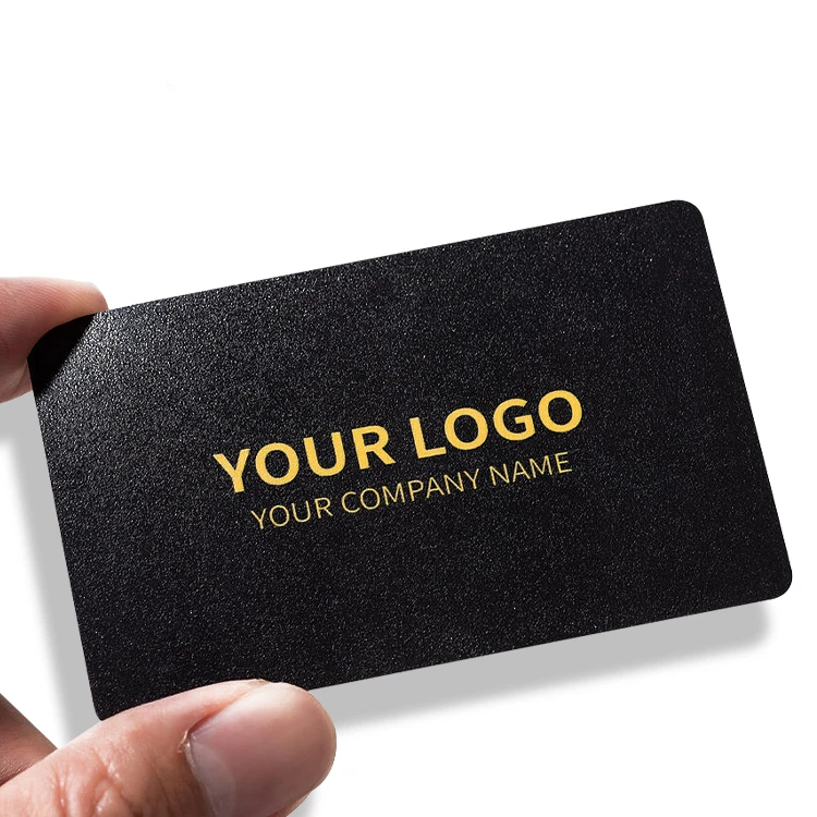 2024 High Quality Custom Transparent Plastic Pvc Business Card/Vip Invitation Card Printing With Logo Luxury