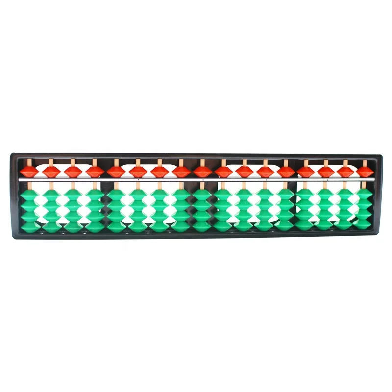 Abacus Soroban 17 стержней обучение школьников дешевый китайский Пользовательский логотип красочный ABS пластик детская математическая игрушка