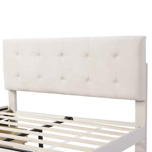 Doll style bed with drawer  full bedroom furniture wooden furniture modern single elegant luxury pretty containable
