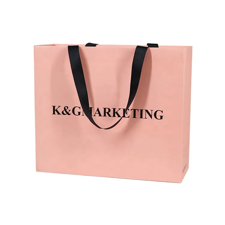 Custom Gift Packaging Mini Reusable Small Luxury Paper Bags with Your Own Logo