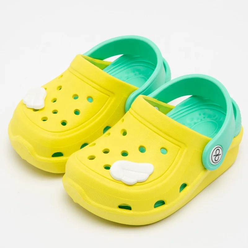 EVA wholesale popular fashion  beautiful shoes baby sandal for boys good to wear beach garden slippers clog shoes clog sandal