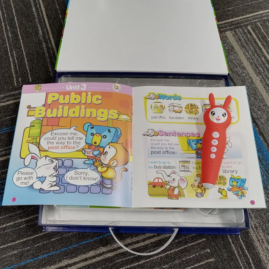 Kids Learning Books Toy Pen Reader English I like Talking Pen for Children Gifts