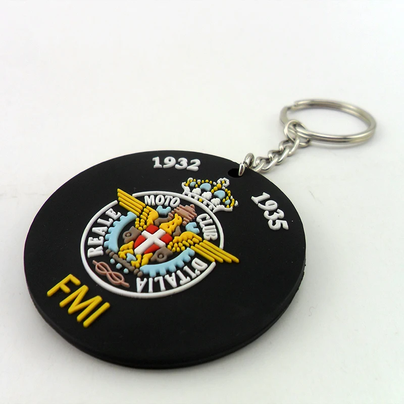 Cartoon Keychain PVC Rubber Key chain Custom Wholesale Promotional Gift Cute Soft PVC Key Chain 3D Pvc Soft Rubber Keychain