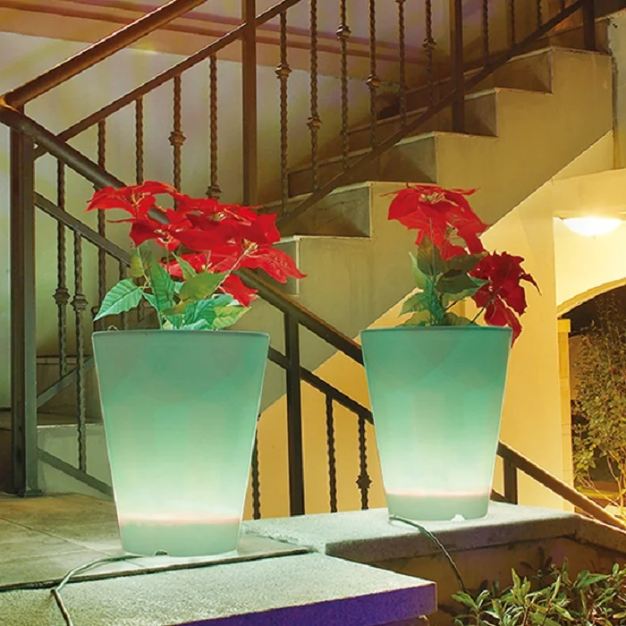 
Fashion garden decoration lamp flower pots 