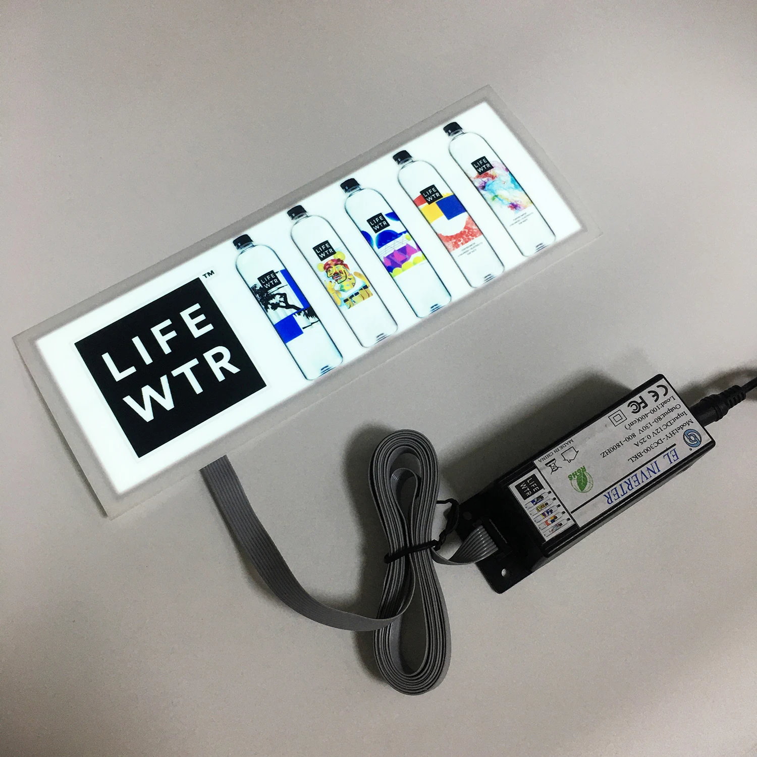 
Customize EL animated panel sticker for cooler door 