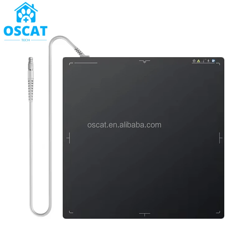 OSCAT ветеринарное оборудование 17*17 с высоким разрешением цифровой рентгеновский плоский детектор для точной визуализации в медицинской диагностике