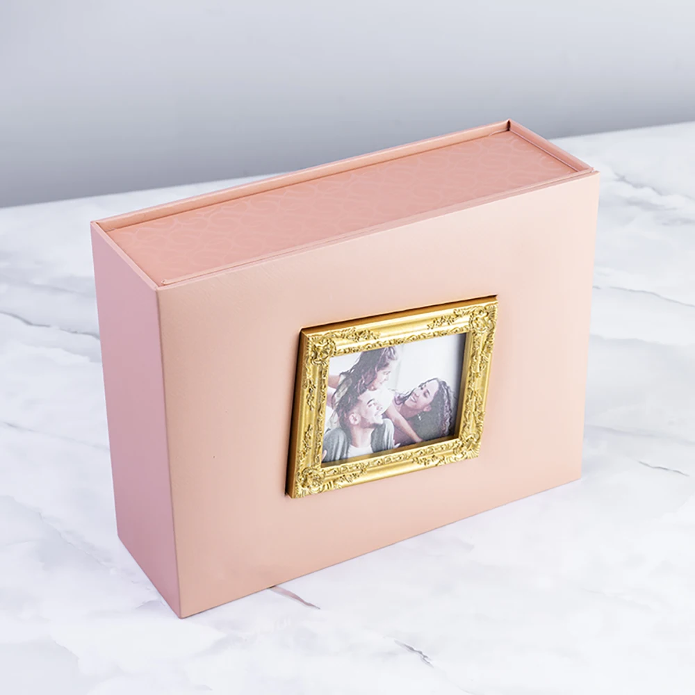 custom logo luxury high end photo frame gift box elegant coffee cups toiletries bridesmaids gift sets   boxes