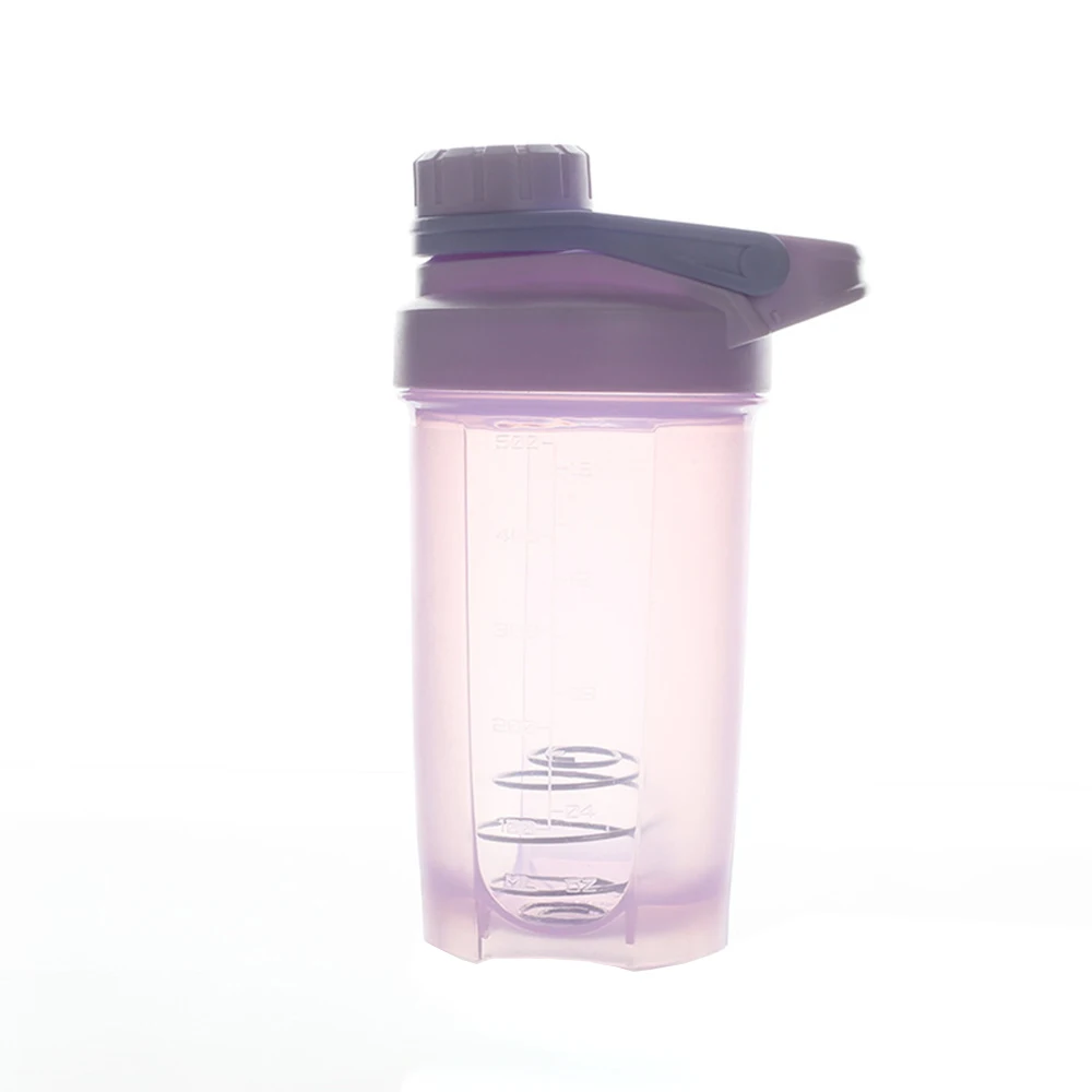 Wholesale PP plastic eco friendly durable bpa free fitness gym shaker bottle