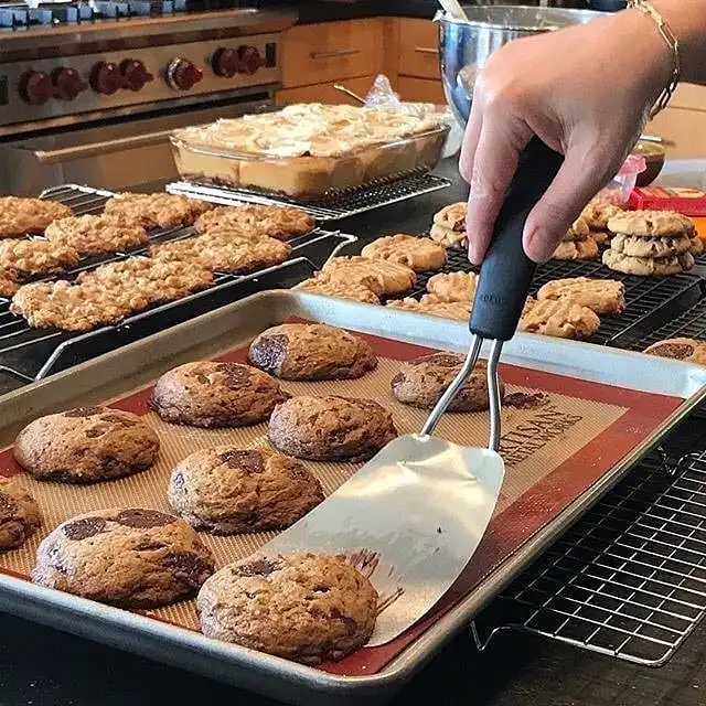 
Customized non stick cookware sets easy clean silicone baking mat 