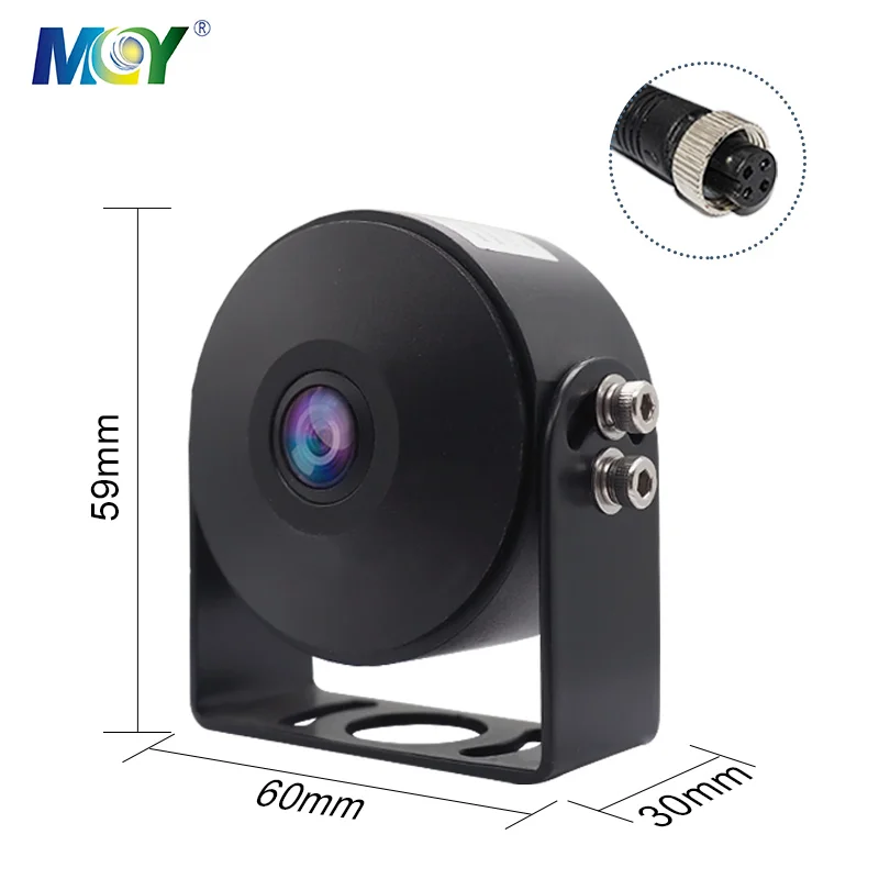 OEM 170 Fisheye Wide Angle View Lens Night Full HD1080P Car Van Bus Coach Truck Mini Fisheye Camera
