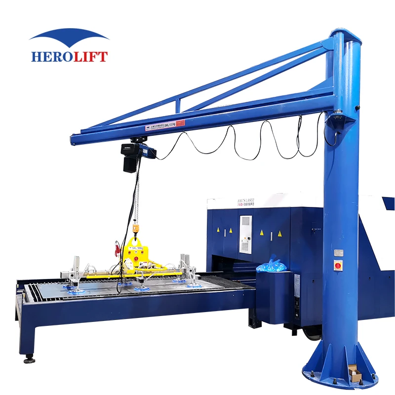 Vacuum Lifter Pneumatic Mini Lifting Crane Mechanical Robot Arm Hoist Lifting Equipment Manipulator